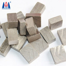 diamond segment for cutting stone blocks